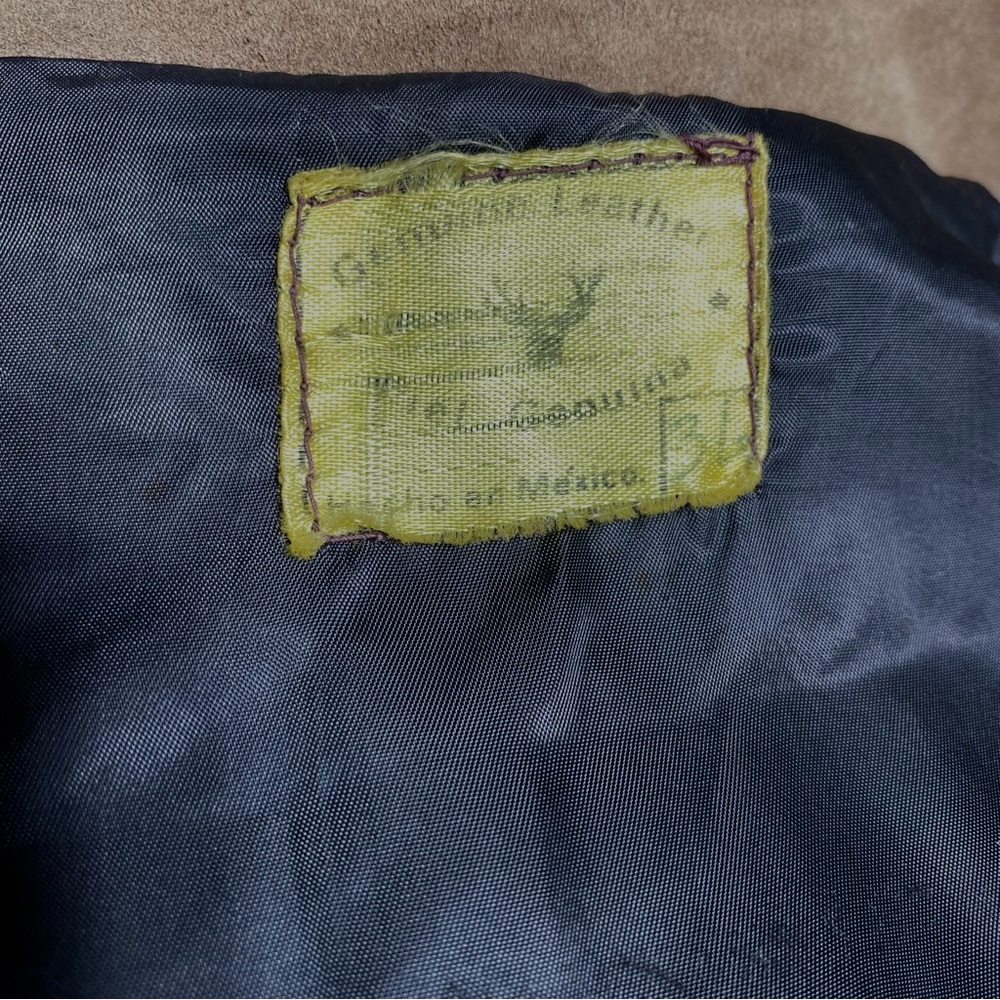 Vintage Leather Fringe Jacket - Picture 6 of 6